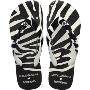 Chinelo Havaianas Dolce&Gabbana Zebra