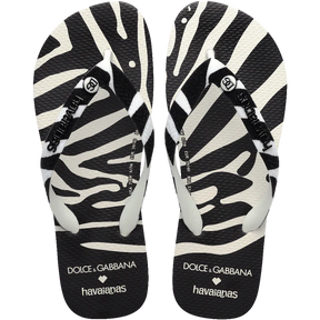 Chinelo Havaianas Dolce&Gabbana Zebra