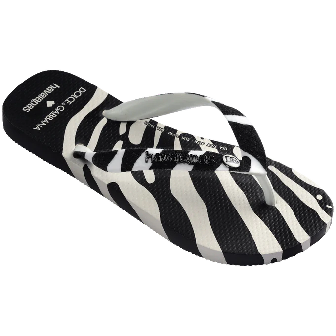 Chinelo Havaianas Dolce&Gabbana Zebra