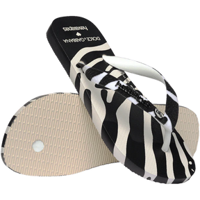 Chinelo Havaianas Dolce&Gabbana Zebra