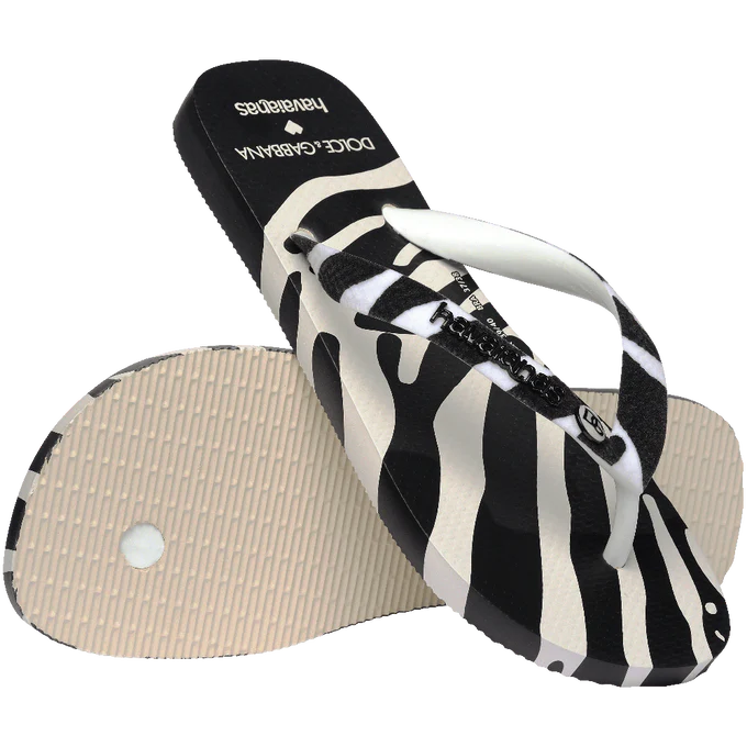 Chinelo Havaianas Dolce&Gabbana Zebra