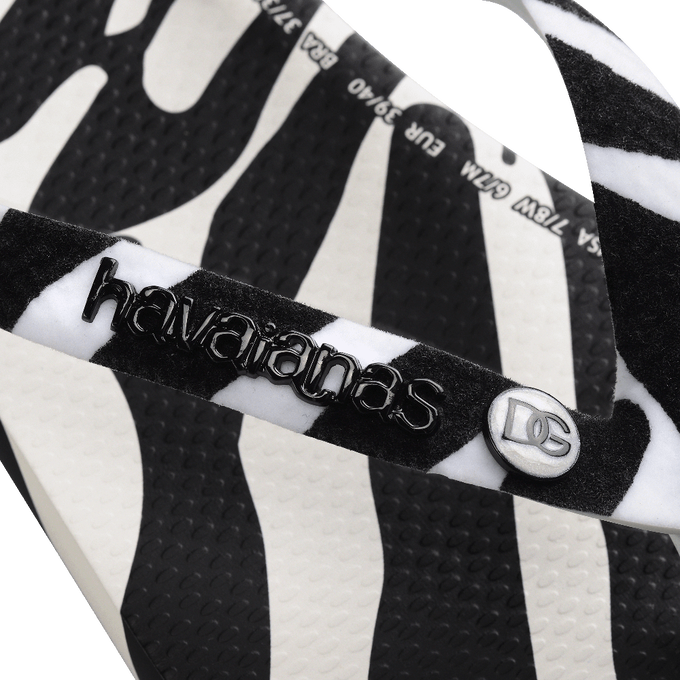 Chinelo Havaianas Dolce&Gabbana Zebra