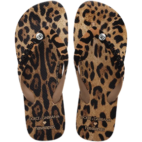 Chinelo Havaianas Dolce&Gabbana Leopard