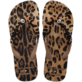 Chinelo Havaianas Dolce&Gabbana Leopard