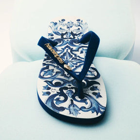 Chinelo Havaianas Dolce&Gabbana Blu Mediterraneo