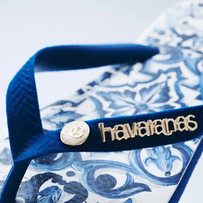 Chinelo Havaianas Dolce&Gabbana Blu Mediterraneo