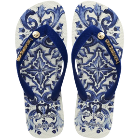 Chinelo Havaianas Dolce&Gabbana Blu Mediterraneo