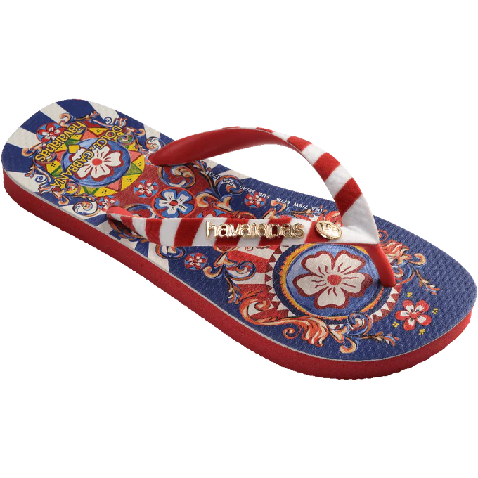 Chinelo Havaianas Dolce&Gabbana Carretto Siciliano