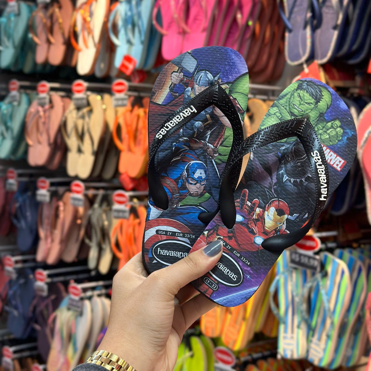 Havaianas Infantil Top Marvel II