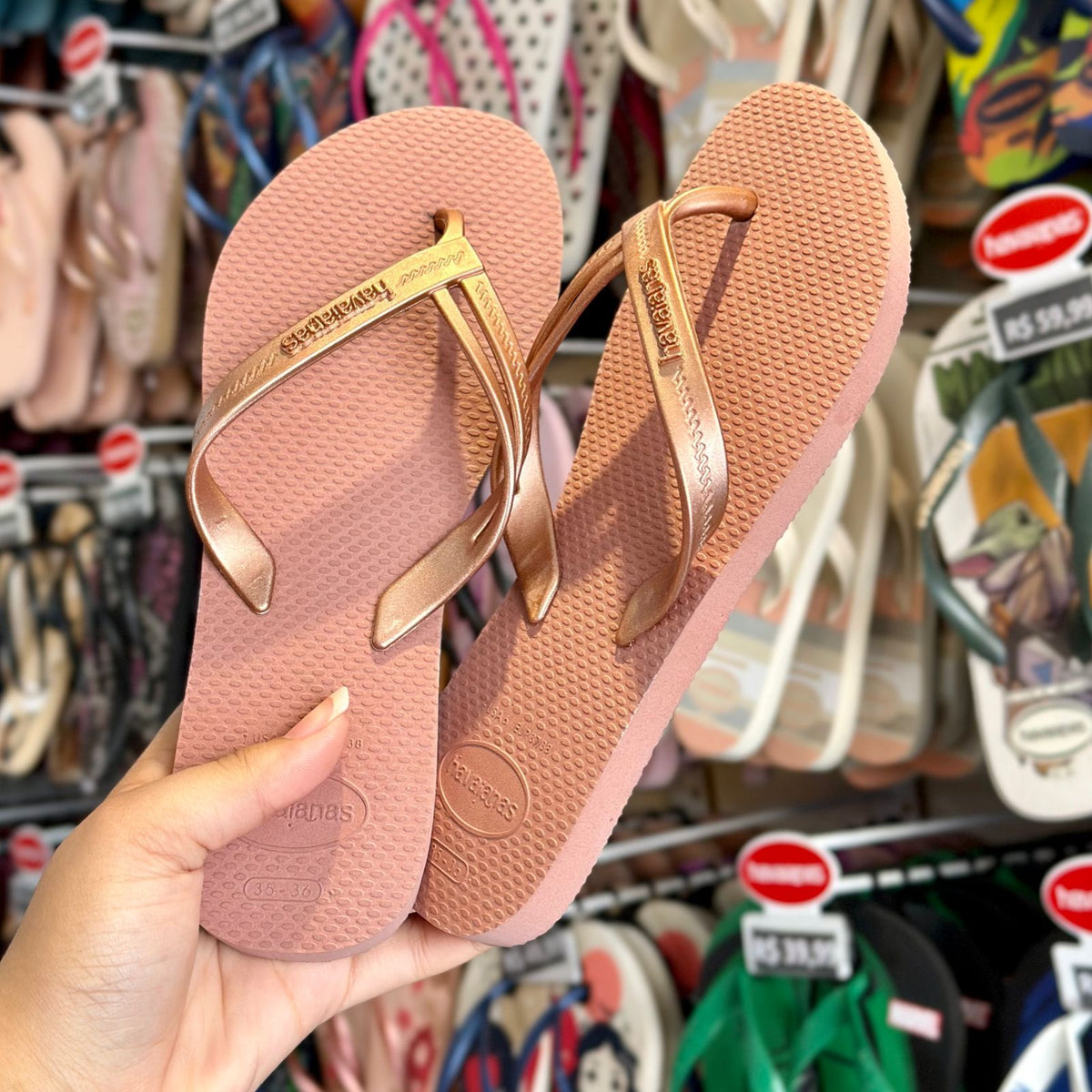 Chinelo Havaianas Elegance