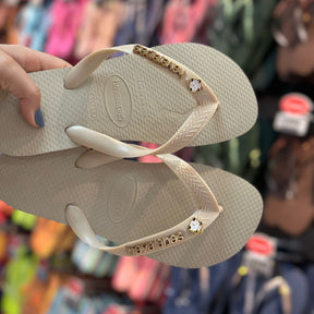 Havaianas Top Senses + Pin Placa Logo + Pin Animais